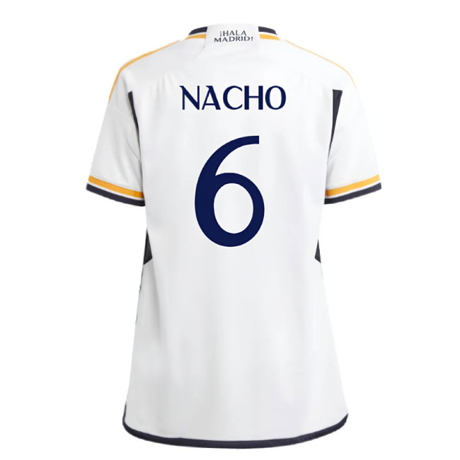 2023-2024 Real Madrid Home Shirt (Kids) (Nacho 6)