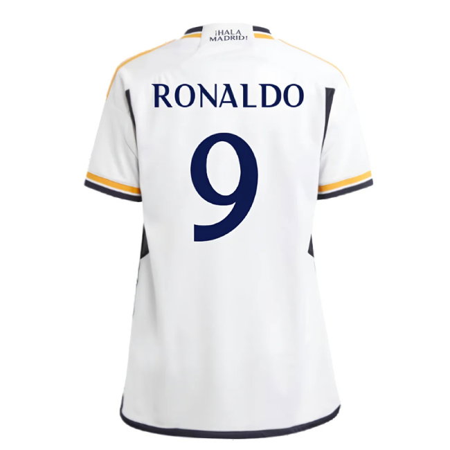 2023-2024 Real Madrid Home Shirt (Kids) (Ronaldo 9)