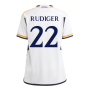 2023-2024 Real Madrid Home Shirt (Kids) (Rudiger 22)