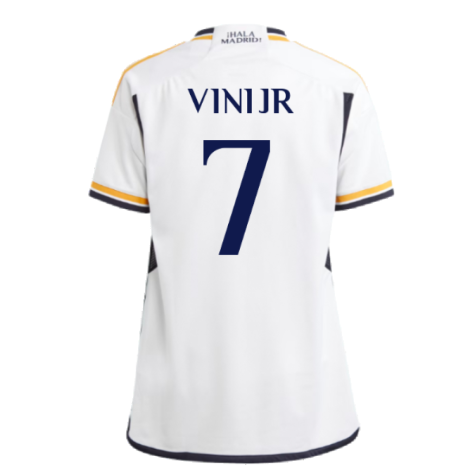 2023-2024 Real Madrid Home Shirt (Kids) (Vini Jr 7)