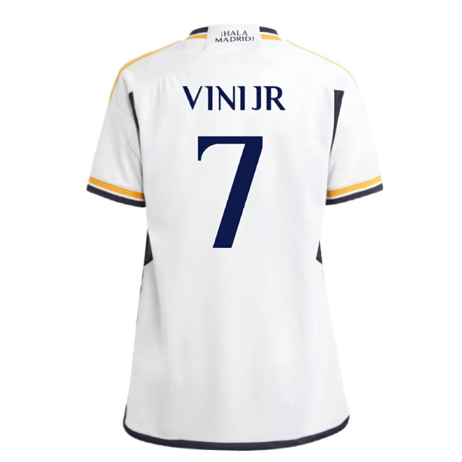 2023-2024 Real Madrid Home Shirt (Kids) (Vini Jr. 7)