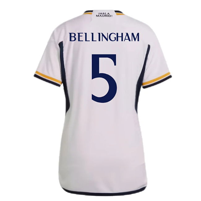 2023-2024 Real Madrid Home Shirt (Ladies) (Bellingham 5)