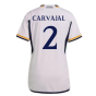 2023-2024 Real Madrid Home Shirt (Ladies) (Carvajal 2)