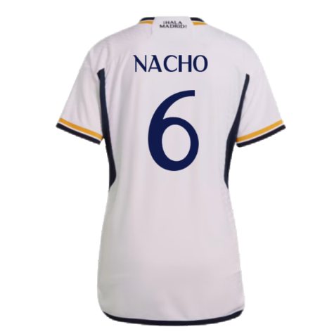 2023-2024 Real Madrid Home Shirt (Ladies) (Nacho 6)
