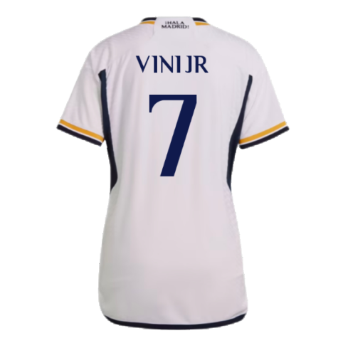 2023-2024 Real Madrid Home Shirt (Ladies) (Vini Jr 7)