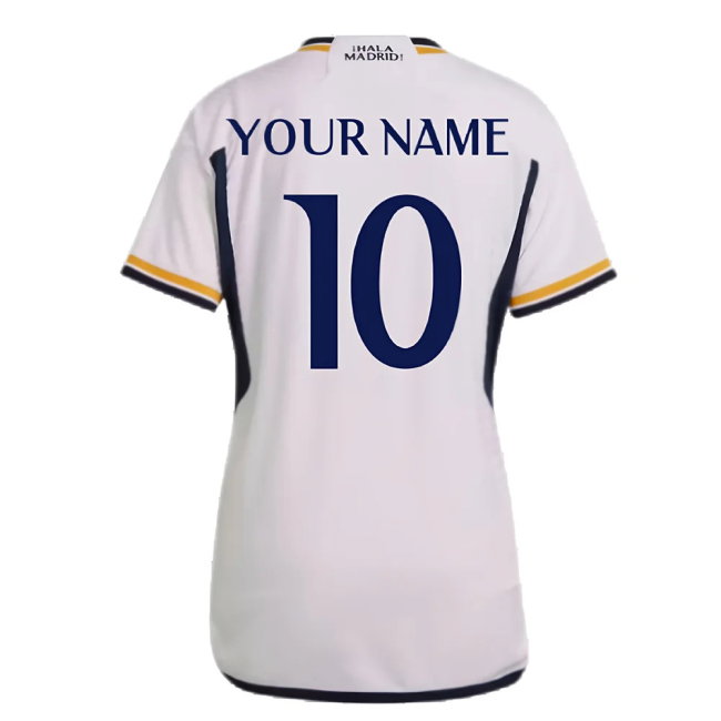 2023-2024 Real Madrid Home Shirt (Ladies) (Your Name)
