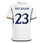 2023-2024 Real Madrid Home Youth Kit (Beckham 23)