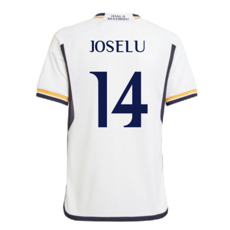 2023-2024 Real Madrid Home Youth Kit (Joselu 14)