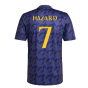 2023-2024 Real Madrid Pre-Match Shirt (Shadow Navy) (Hazard 7)