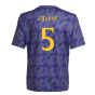 2023-2024 Real Madrid Pre-Match Shirt (Shadow Navy) - Kids (Zidane 5)
