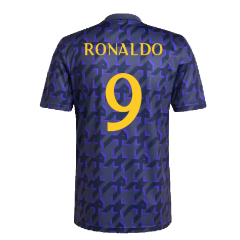 2023-2024 Real Madrid Pre-Match Shirt (Shadow Navy) (Ronaldo 9)