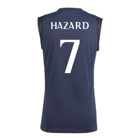2023-2024 Real Madrid Sleeveless Jersey (Legend Ink) (Hazard 7)