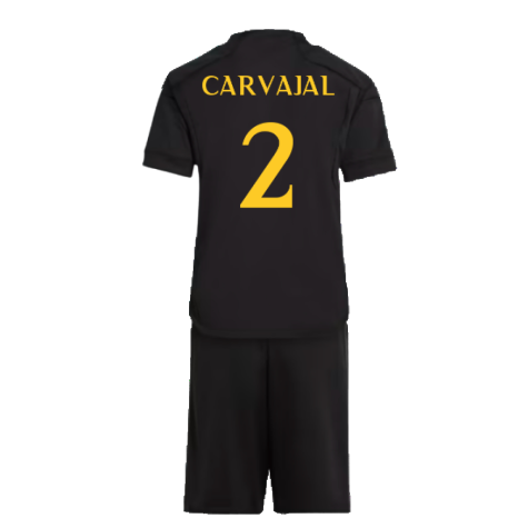 2023-2024 Real Madrid Third Mini Kit (Carvajal 2)