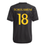 2023-2024 Real Madrid Third Shirt (Kids) (Tchouameni 18)