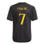 2023-2024 Real Madrid Third Shirt (Kids) (Vini Jr 7)