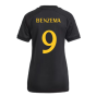 2023-2024 Real Madrid Third Shirt (Ladies) (Benzema 9)
