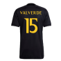 2023-2024 Real Madrid Third Shirt (Valverde 15)