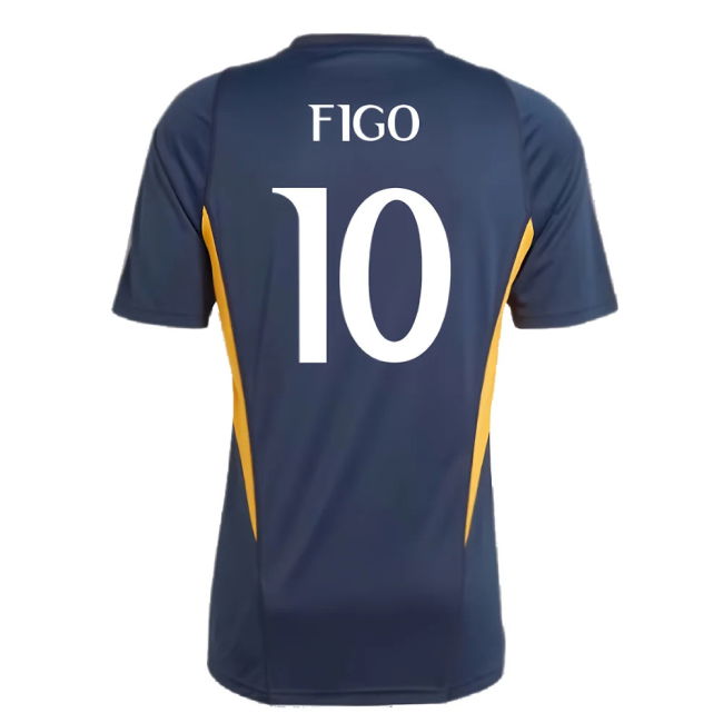 2023-2024 Real Madrid Training Shirt (Legend Ink) (Figo 10)