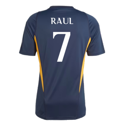 2023-2024 Real Madrid Training Shirt (Legend Ink) (Raul 7)