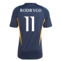2023-2024 Real Madrid Training Shirt (Legend Ink) (Rodrygo 11)
