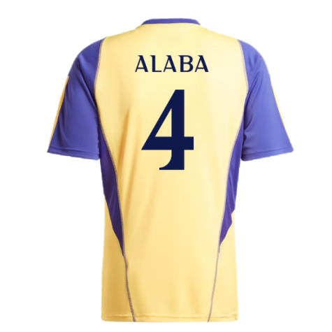 2023-2024 Real Madrid Training Shirt (Spark) (Alaba 4)