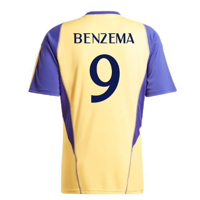 2023-2024 Real Madrid Training Shirt (Spark) (Benzema 9)