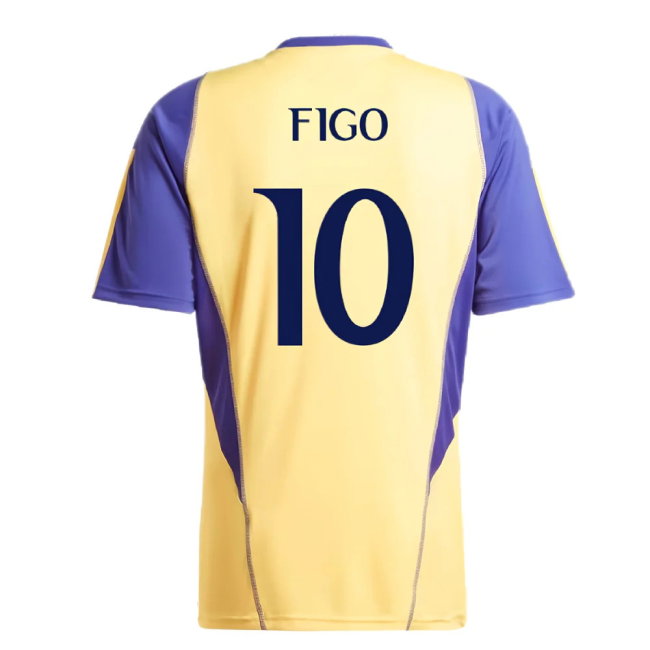2023-2024 Real Madrid Training Shirt (Spark) (Figo 10)