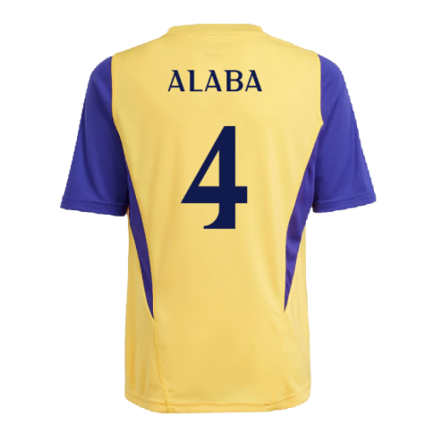 2023-2024 Real Madrid Training Shirt (Spark) - Kids (Alaba 4)