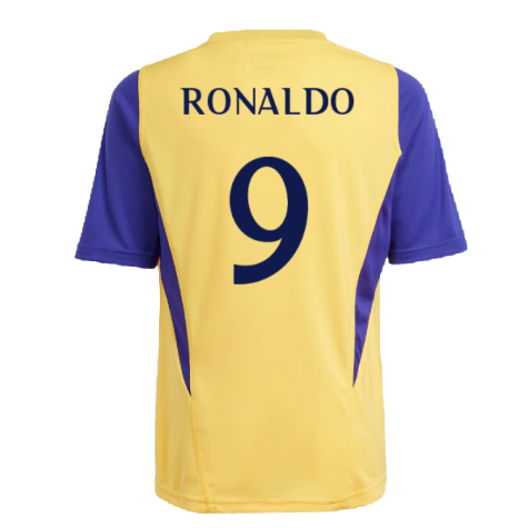 2023-2024 Real Madrid Training Shirt (Spark) - Kids (Ronaldo 9)