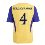 2023-2024 Real Madrid Training Shirt (Spark) - Kids (Sergio Ramos 4)