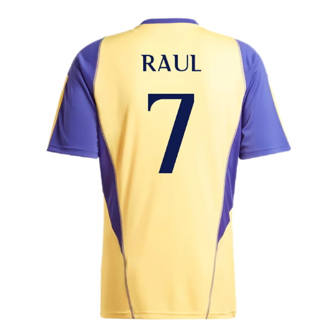 2023-2024 Real Madrid Training Shirt (Spark) (Raul 7)
