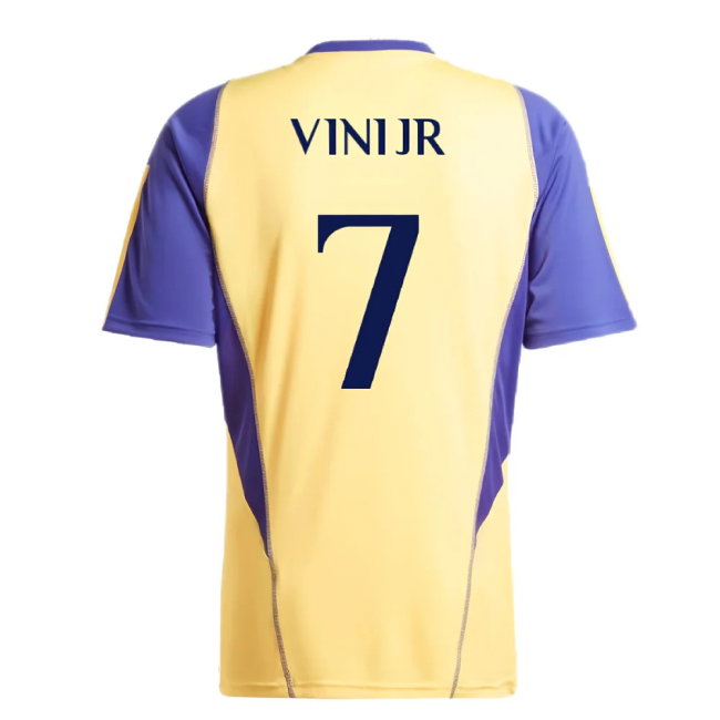 2023-2024 Real Madrid Training Shirt (Spark) (Vini Jr. 7)