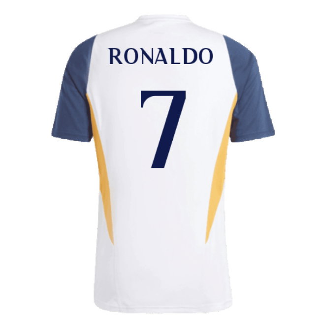 2023-2024 Real Madrid Training Shirt (White) (Ronaldo 7)