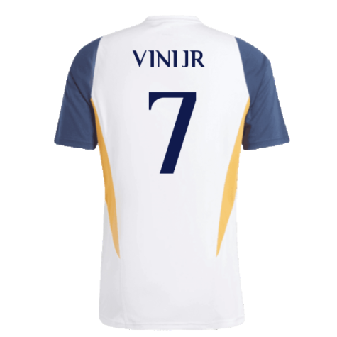 2023-2024 Real Madrid Training Shirt (White) (Vini Jr 7)