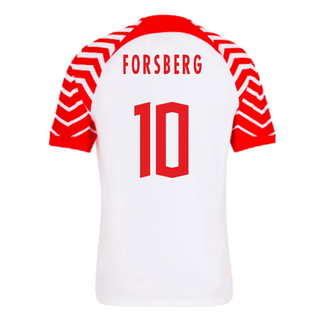 2023-2024 Red Bull Leipzig Home Shirt (Forsberg 10)
