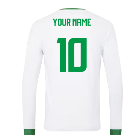 2023-2024 Republic of Ireland Away Long Sleeve Shirt (Your Name)