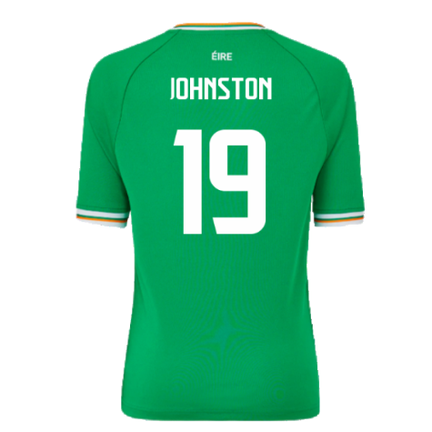 2023-2024 Republic of Ireland Home Shirt (Kids) (Johnston 19)