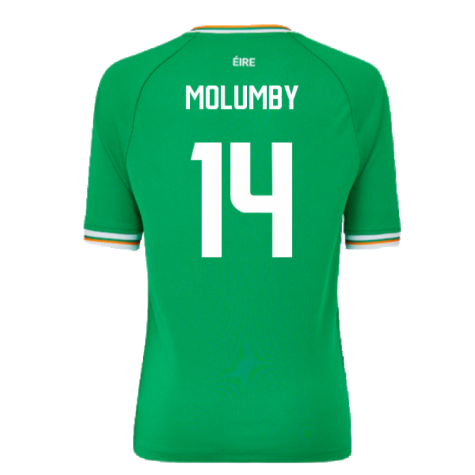 2023-2024 Republic of Ireland Home Shirt (Kids) (Molumby 14)