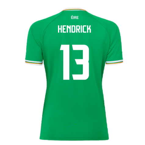 2023-2024 Republic of Ireland Home Shirt (Ladies) (Hendrick 13)
