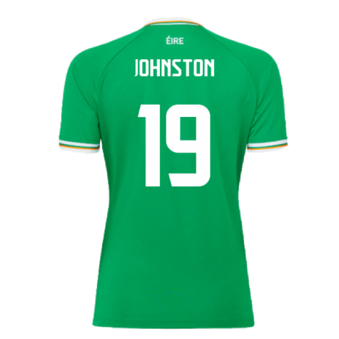 2023-2024 Republic of Ireland Home Shirt (Ladies) (Johnston 19)