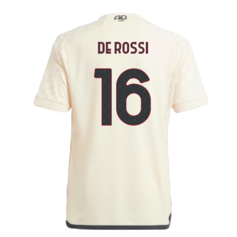 2023-2024 Roma Away Shirt (Kids) (DE ROSSI 16)
