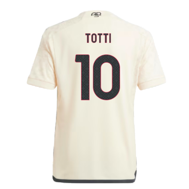 2023-2024 Roma Away Shirt (Kids) (TOTTI 10)