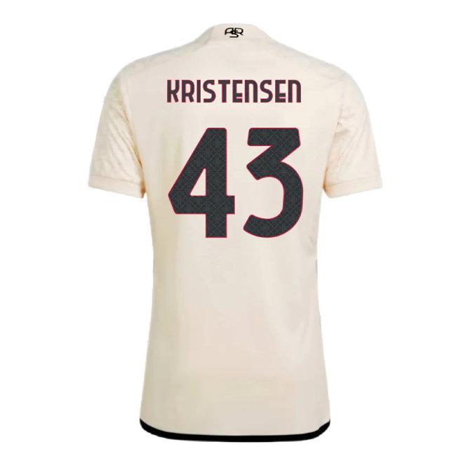 2023-2024 Roma Away Shirt (KRISTENSEN 43)