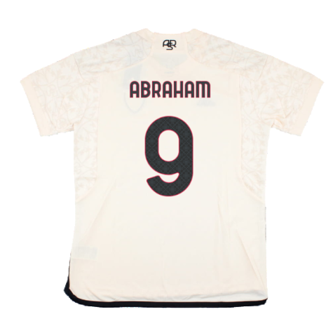 2023-2024 Roma Away Shirt (Ladies) (ABRAHAM 9)