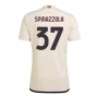 2023-2024 Roma Away Shirt (SPINAZZOLA 37)