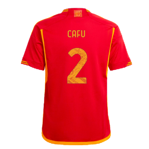 2023-2024 Roma Home Shirt (Kids) (CAFU 2)