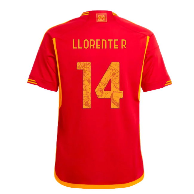 2023-2024 Roma Home Shirt (Kids) (LLORENTE R 14)