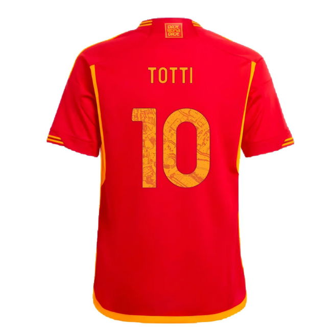 2023-2024 Roma Home Shirt (Kids) (TOTTI 10)