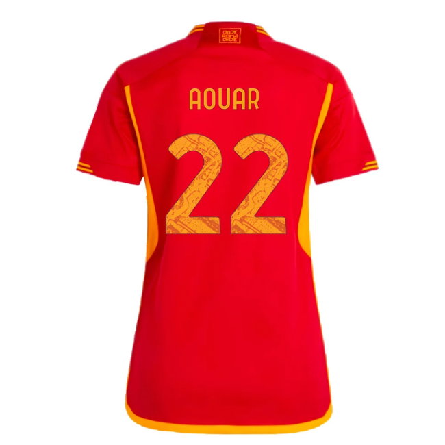 2023-2024 Roma Home Shirt (Ladies) (AOUAR 22)
