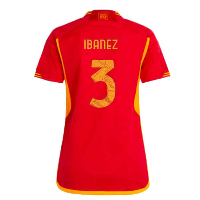 2023-2024 Roma Home Shirt (Ladies) (IBANEZ 3)